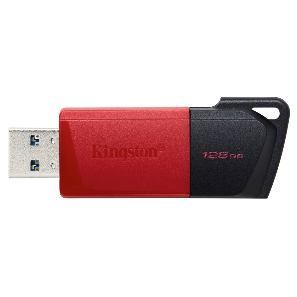 Kingston DataTraveler Exodia M, Unidad flash USB de 128 GB, USB 3.2 Gen 1, Negro/Rojo · DTXM/128GB
