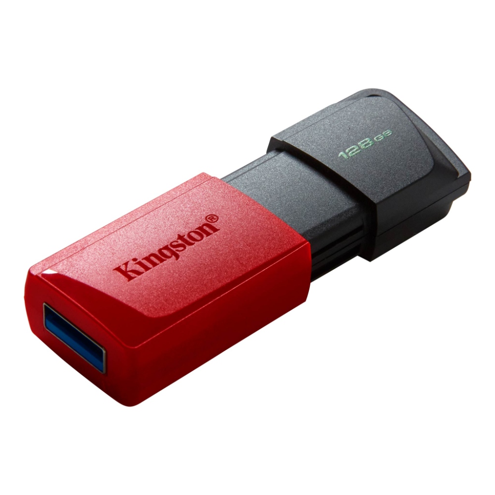 Kingston DataTraveler Exodia M, Unidad flash USB de 128 GB, USB 3.2 Gen 1, Negro/Rojo · DTXM/128GB