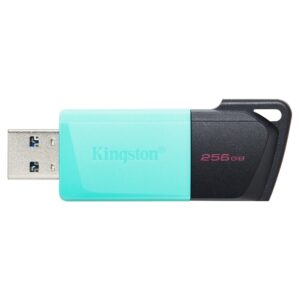 Kingston DataTraveler Exodia M, Unidad flash USB de 256 GB, USB 3.2 Gen 1, Negro/Turquesa · DTXM/256GB