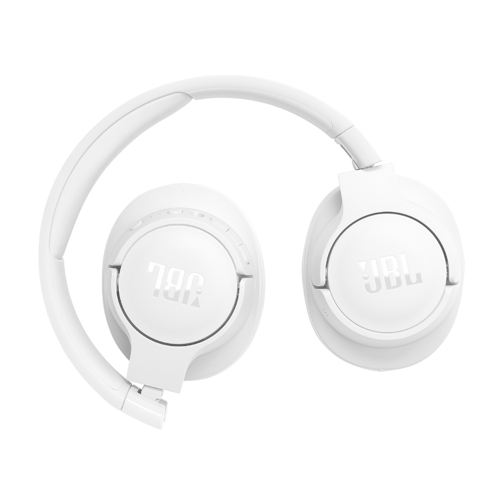 JBL TUNE 770NC, Auriculares inalámbrico Bluetooth/3.5mm, ANC, 70h (Blanco) · JBLT770NCWHTAM