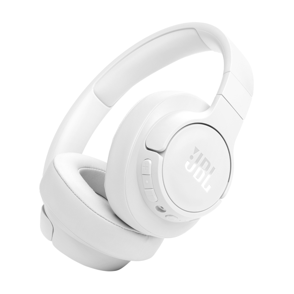 JBL TUNE 770NC, Auriculares inalámbrico Bluetooth/3.5mm, ANC, 70h (Blanco) · JBLT770NCWHTAM