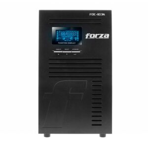 Forza UPS 3KVA/3KW, Salidas (8x NEMA 5-20R) y (1x NEMA L5-30R) de onda sinusoidal pura, LCD, SNMP, 3000VA/3000W, 120 V · FDC-103KT