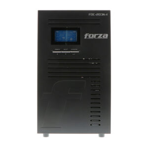 Forza UPS 3KVA/3KW, Salidas (8x (IEC C13) y (1x NEMA IEC C19) de onda sinusoidal pura, LCD, SNMP, 3000VA/3000W, 220V · FDC-203K-I