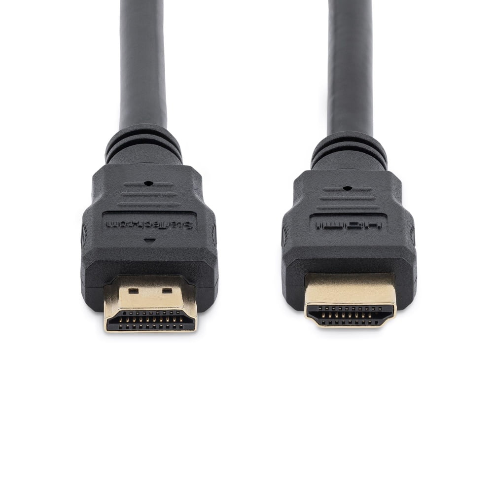 StarTech.com Cable HDMI de alta velocidad 6ft. – Ultra HD 4k x 2k HDMI - - Cable HDMI - HDMI (M) a HDMI (M) - 1.8 m - doble blindado - negro - para P/N: CDP2DPHD, CDP2HDFC, CDP2HDMDP, ST121HD20FXA, SV565HDIP, USB32HDVGA, VID2HDCON2 · HDMM6