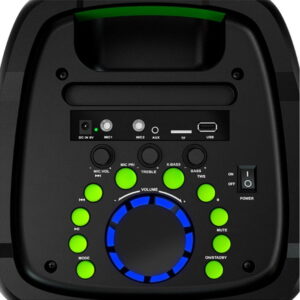 Klip Xtreme KLS-652 - Speaker system - Black - portable 8" · KLS-652