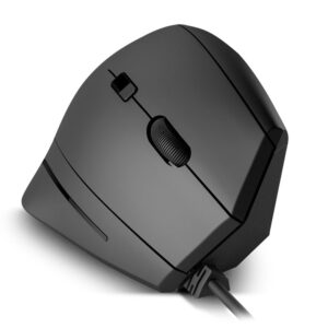 Klip Xtreme - Mouse - USB - Wired - Black - Ultra ergonomic · KMO-505