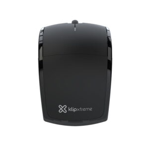 Klip Xtreme Lightflex KMW-375 - Ratón - ergonómico - óptico - 3 botones - inalámbrico - 2.4 GHz - receptor inalámbrico USB - negro · KMW-375BK
