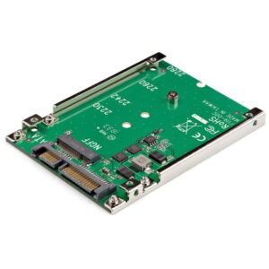 StarTech.com Adaptador Conversor SSD M.2 NGFF a SATA de 2,5 Pulgadas - Convertidor M2 a SATA - Controlador de almacenamiento - 1 Canal - SATA 6Gb/s - SATA 6Gb/s - para P/N: BRACKET125PT, BRACKET125PTP, SATERASER4, SDOCK1EU3P2, SDOCK4U313, USB31C2SAT3 · SAT32M225
