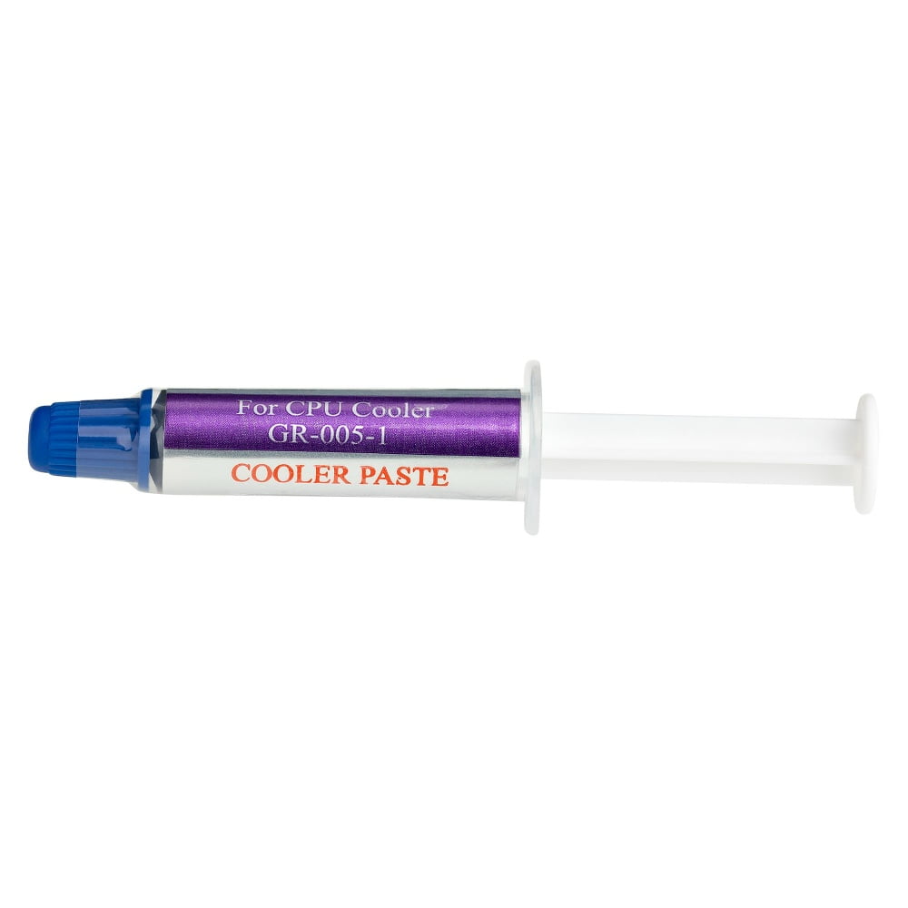 StarTech.com Pasta Térmica Refrigerante Jeringuilla de 1,5g Grasa Compuesto Thermal Grease Silicona y Óxido Metálico - Pasta para disipador térmico de procesador - para P/N: FAN1156PWM, FAN370PRO, FAN478, FANCSORB, FANDURONTB, FANP1003LD, FANP2SECC · SILVGREASE1
