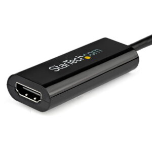 StarTech.com Adaptador Gráfico Conversor USB 3.0 a HDMI - Cable Convertidor Compacto de Vídeo - Cable adaptador - Conforme a la TAA - USB Tipo A macho a HDMI hembra - 19 cm - negro - compatibilidad con 1080p - para P/N: HDDVIMM3, HDMM12, HDMM15, HDMM1MP, HDMM2MP, HDMM3, HDMM3MP, HDMM50A, HDMM6, HDPMM50 · USB32HDES