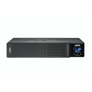 APC Back-UPS Pro, 8 salidas, 2U Rackeable o torre, RJ-45, LCD, AVR, 1500 VA, 900 W, 120 V · BR1500RM2U