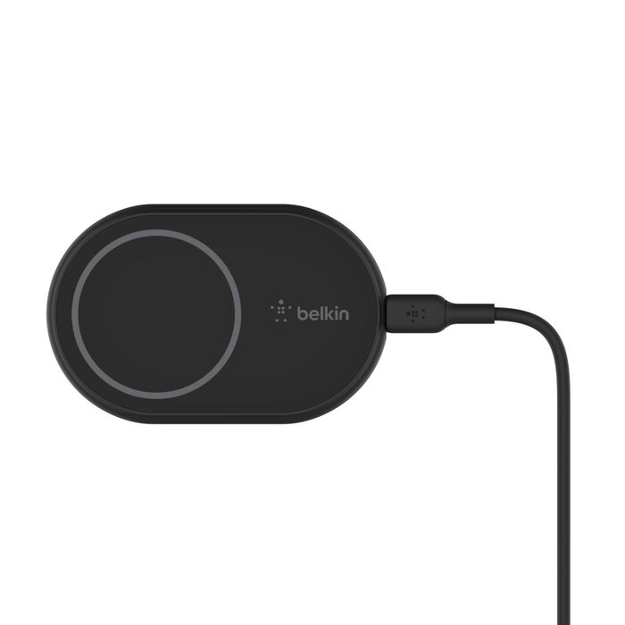 Belkin BoostCharge para Apple, Cargador inalámbrico magnético para coche de 10 W · WIC004btBK-NC