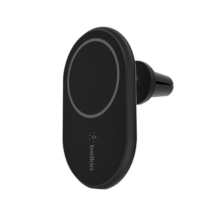 Belkin BoostCharge para Apple, Cargador inalámbrico magnético para coche de 10 W · WIC004btBK-NC