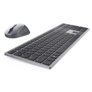 Dell Premier KM7321W, Combo de Teclado y Mouse Inalámbrico USB/Bluetooth, Español, Gris · KM7321WGY-LTN