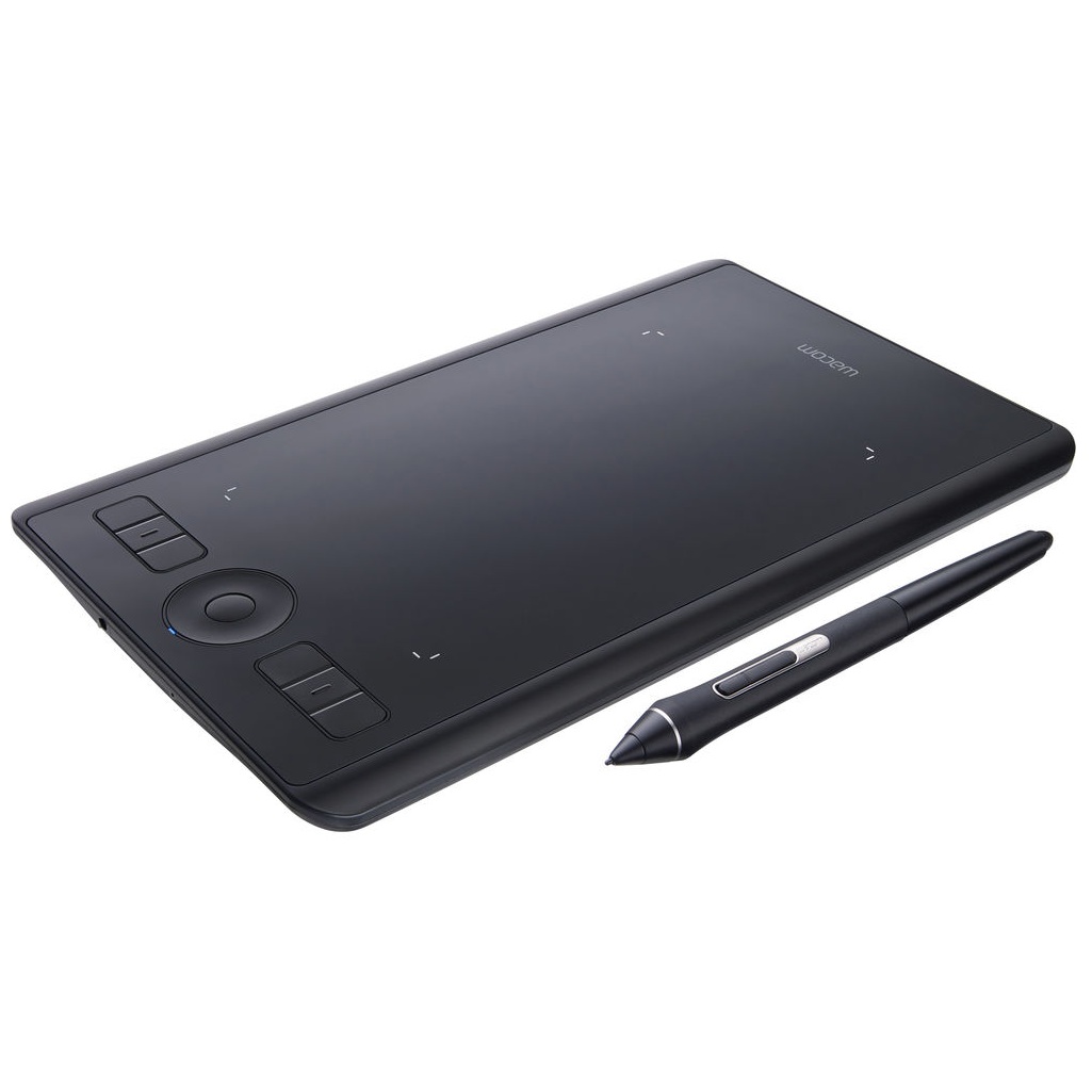 Wacom Intuos Pro Small, Tableta digital creativa USB / Bluetooth, (Pequeña) · PTH460K0