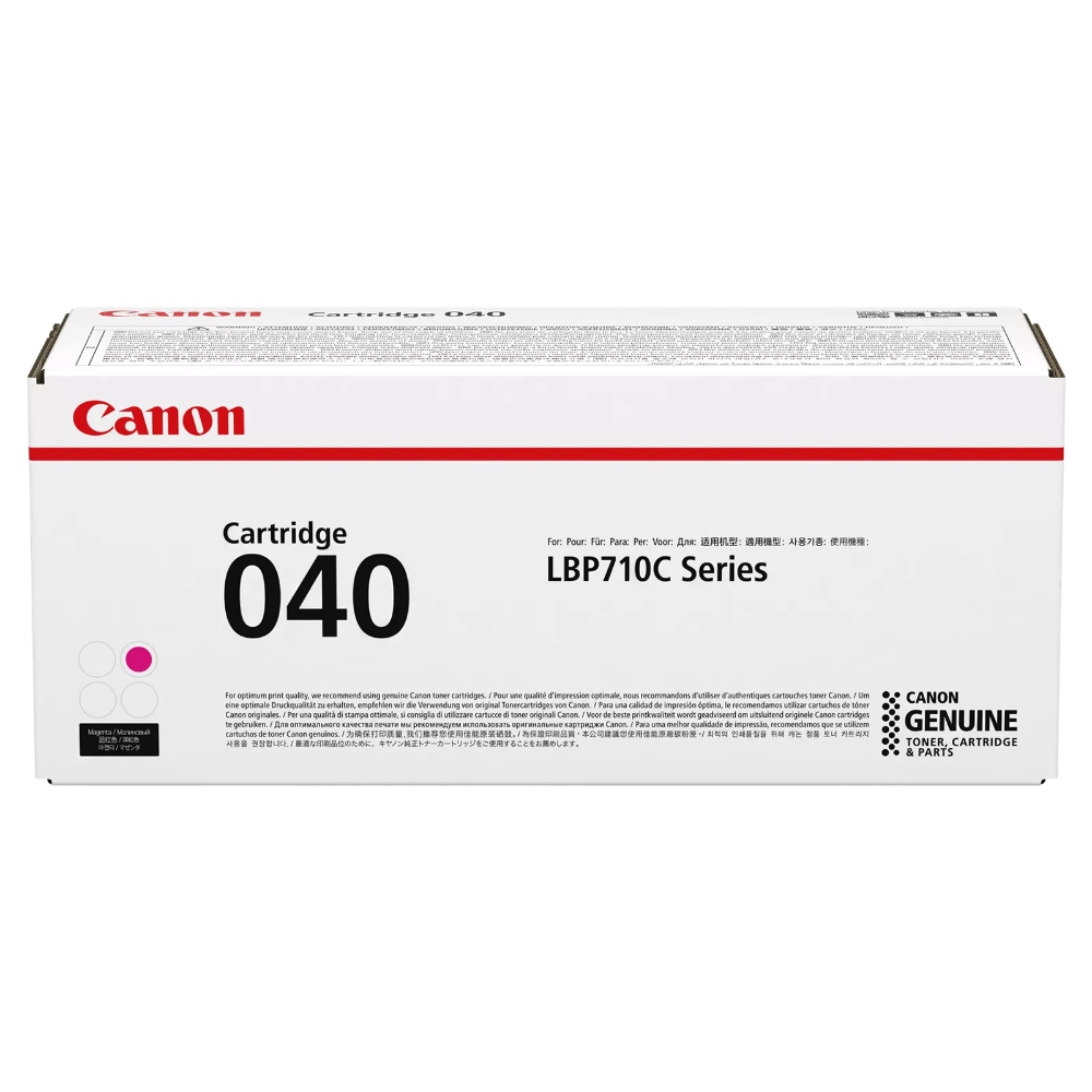 Canon 040, Cartucho de tóner Magenta · 0456C001AA