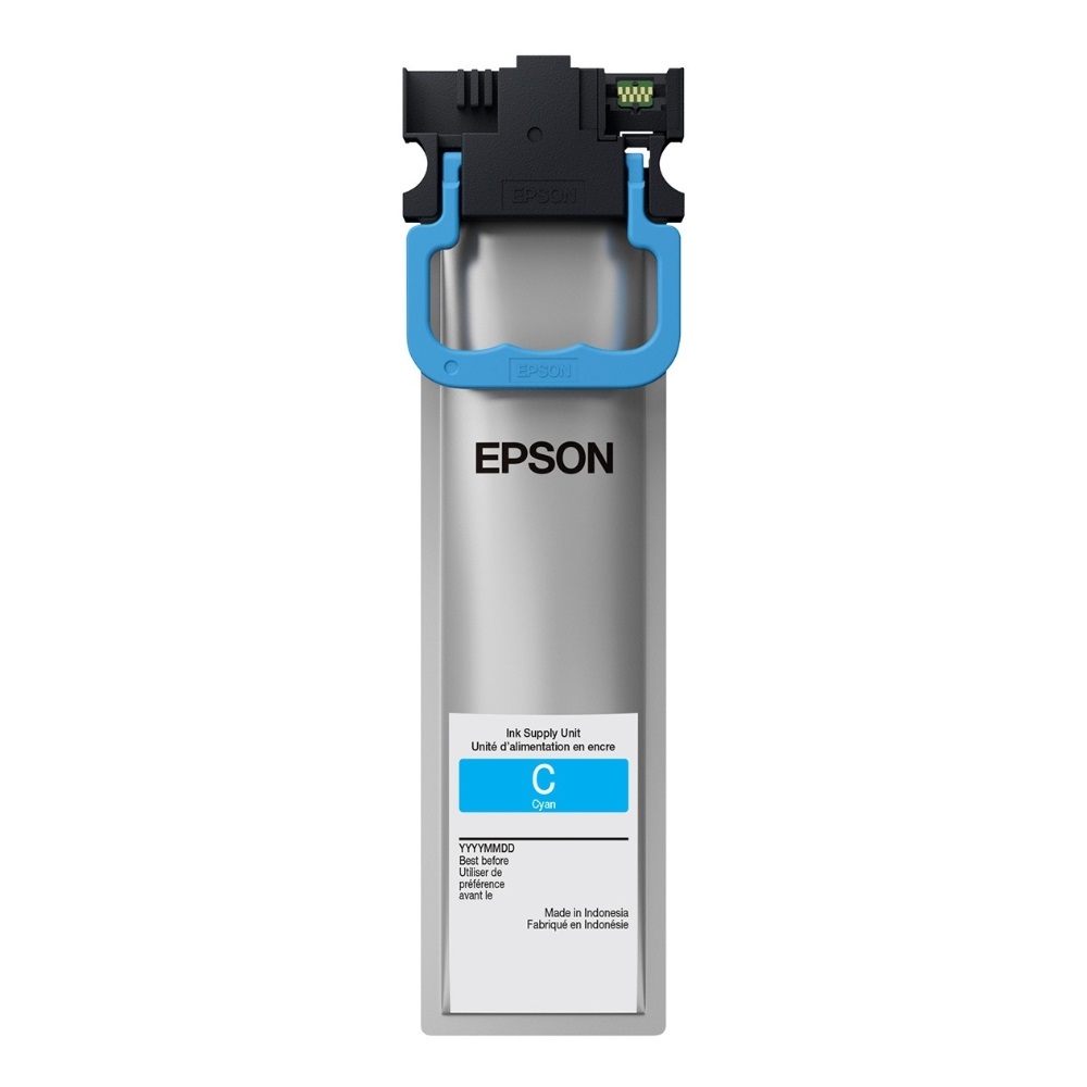Epson, Bolsa de tinta para WorkForce Pro, 39 ml, Cyan · T11A220-AL