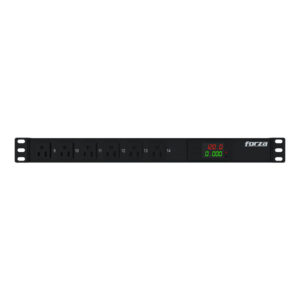 Forza PDU, Regleta de montaje en Rack 14 Salidas, 1U, 1800W 110V · FPD-1411M1U