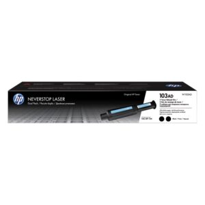 HP 103A, Kit de Recarga de Tóner para HP Neverstop (Paquete de 2), Negro · W1103AD