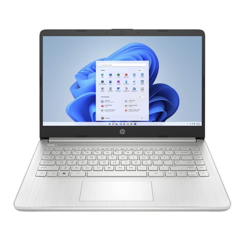 HP 14-dq5029la, Laptop 14″, Intel Core i5-1235U, 8GB Ram, 256GB SSD, W11 Home, Teclado español, Silver · 949M8LA#ABM