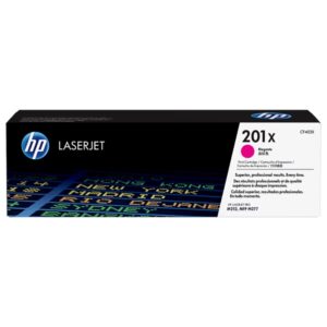 HP 201X, Cartucho de tóner de Alto rendimiento para Color LaserJet Pro, Magenta · CF403X