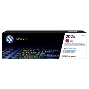 HP 202X, Cartucho de tóner de Alto rendimiento para Color LaserJet Pro, Magenta · CF503X