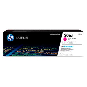 HP 206A, Cartucho de tóner para Color LaserJet Pro, Magenta · W2113A