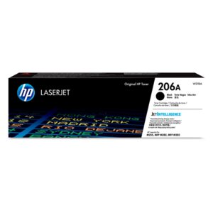 HP 206A, Cartucho de tóner para Color LaserJet Pro, Negro · W2110A