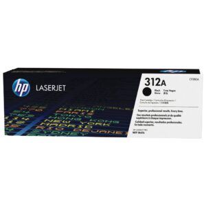 HP 312A, Cartucho de tóner para Color LaserJet Pro, Negro · CF380A