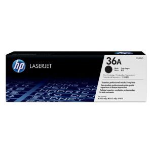 HP 36A, Cartucho de tóner para LaserJet, Negro · CB436A