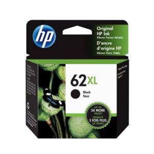 HP 62XL, Cartucho de tinta, 12 ml, Negro · C2P05AL