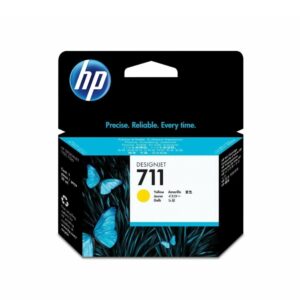 HP 711, Cartucho de tinta para DesignJet,  29 ml, Amarillo · CZ132A