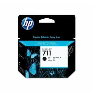 HP 711, Cartucho de tinta para DesignJet, 80 ml, Negro · CZ133A