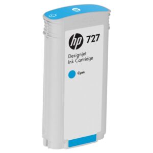 HP 727, Cartucho de tinta para DesignJet, 130 ml, Cián · B3P19A