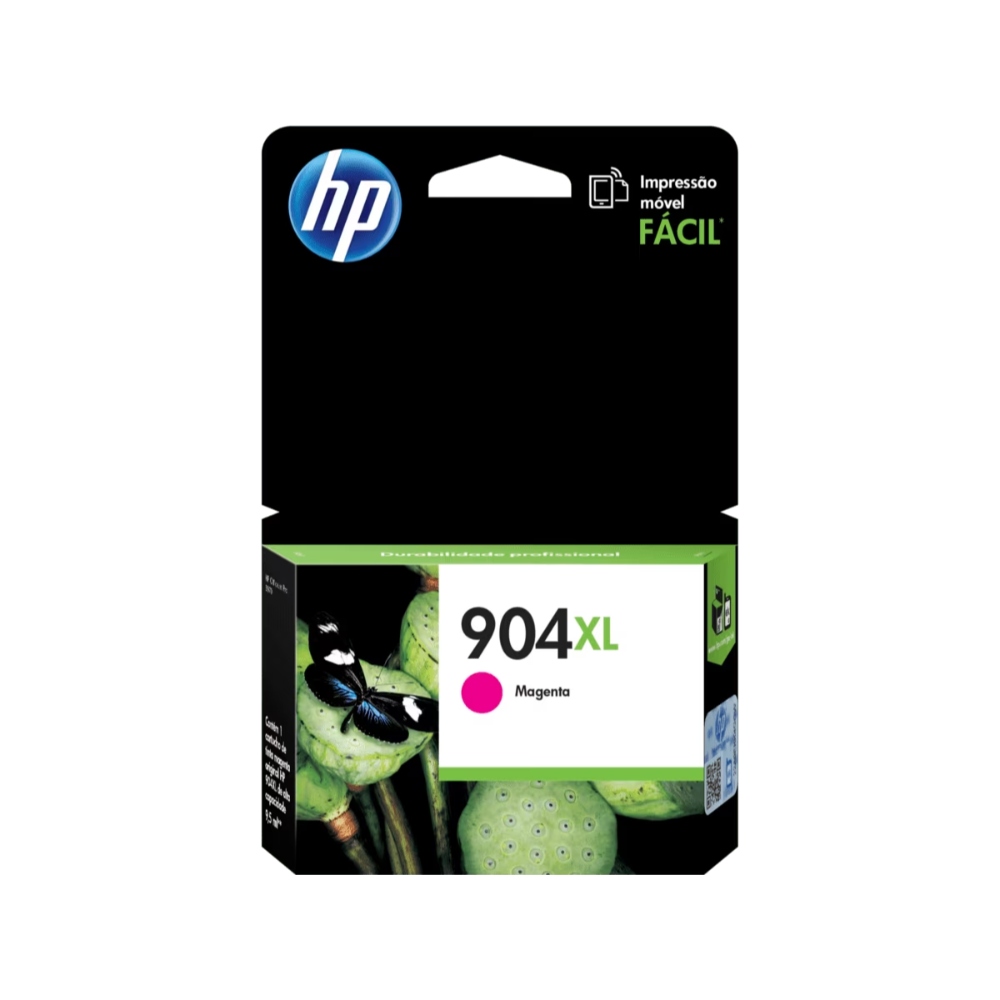 HP 904XL, Cartucho de tinta de alto rendimiento, 9.5 ml, Magenta · T6M08AL