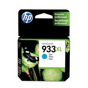 HP 933XL, Cartucho de tinta de alto rendimiento, 8.5 ml, Cyan · CN054AL