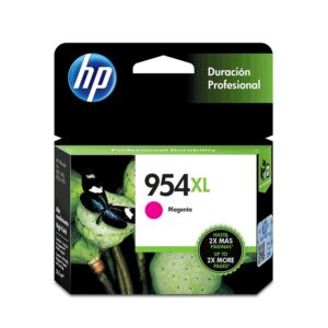 HP 954XL, Cartucho de tinta de alto rendimiento, 20 ml, Magenta · L0S65AL