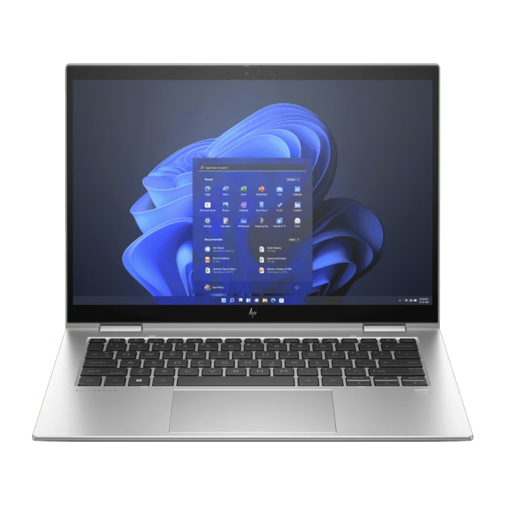 HP EliteBook x360 1040 G10, Laptop 2 en 1 Táctil de 14″ WUXGA IPS, Intel Core i7-1355U, 32GB LPDDR5, 1TB SSD, W11 Pro, Teclado español retroiluminado, Plata · 9J317LT#AB