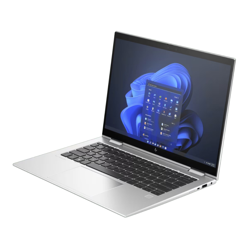 HP EliteBook x360 1040 G10, Laptop 2 en 1 Táctil de 14″ WUXGA IPS, Intel Core i7-1355U, 32GB LPDDR5, 1TB SSD, W11 Pro, Teclado español retroiluminado, Plata · 9J317LT#AB