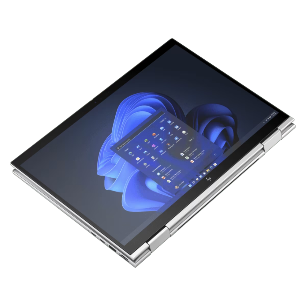 HP EliteBook x360 1040 G10, Laptop 2 en 1 Táctil de 14″ WUXGA IPS, Intel Core i7-1355U, 32GB LPDDR5, 1TB SSD, W11 Pro, Teclado español retroiluminado, Plata · 9J317LT#AB