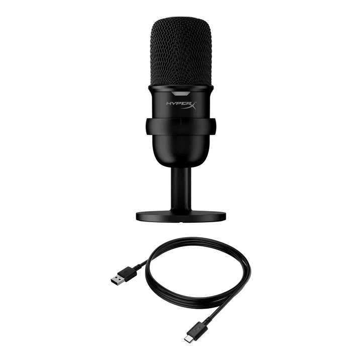 HyperX SoloCast, Micrófono gaming, Negro · 4P5P8AA