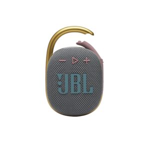 JBL Clip 4, Altavoz portátil Inalámbrico, Bluetooth, 10h (Gris) · JBLCLIP4GRYAM