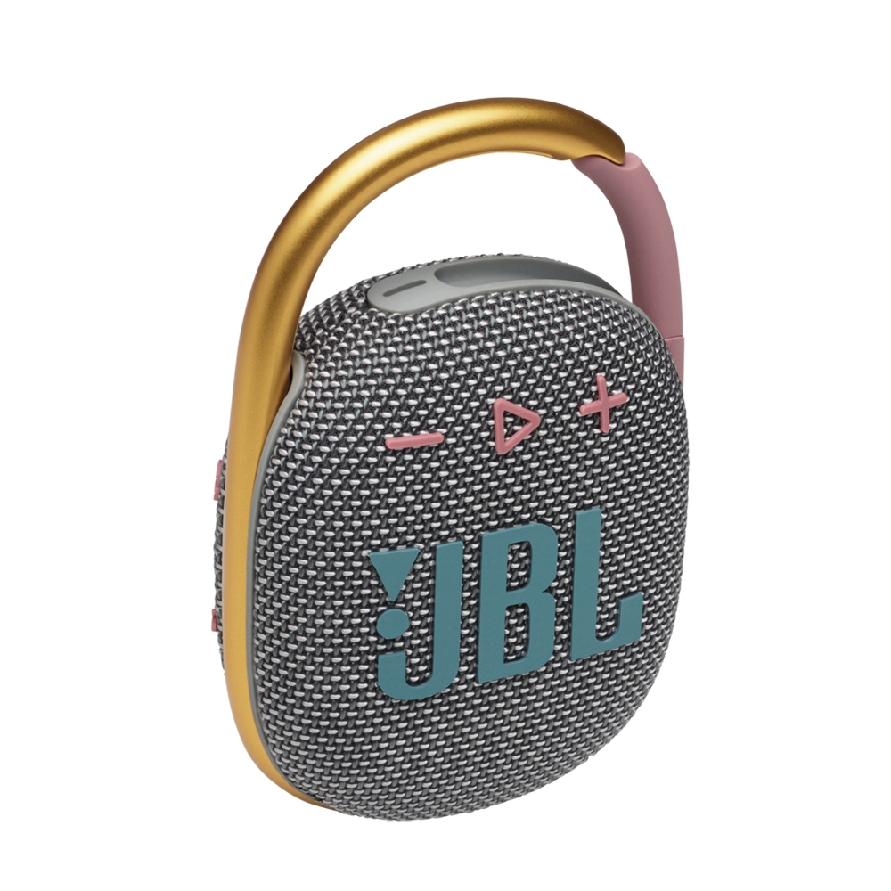 JBL Clip 4, Altavoz portátil Inalámbrico, Bluetooth, 10h (Gris) · JBLCLIP4GRYAM