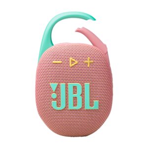 JBL Clip 5, Altavoz portátil Inalámbrico, Bluetooth, 12h (Rosado) · JBLCLIP5PINKAM