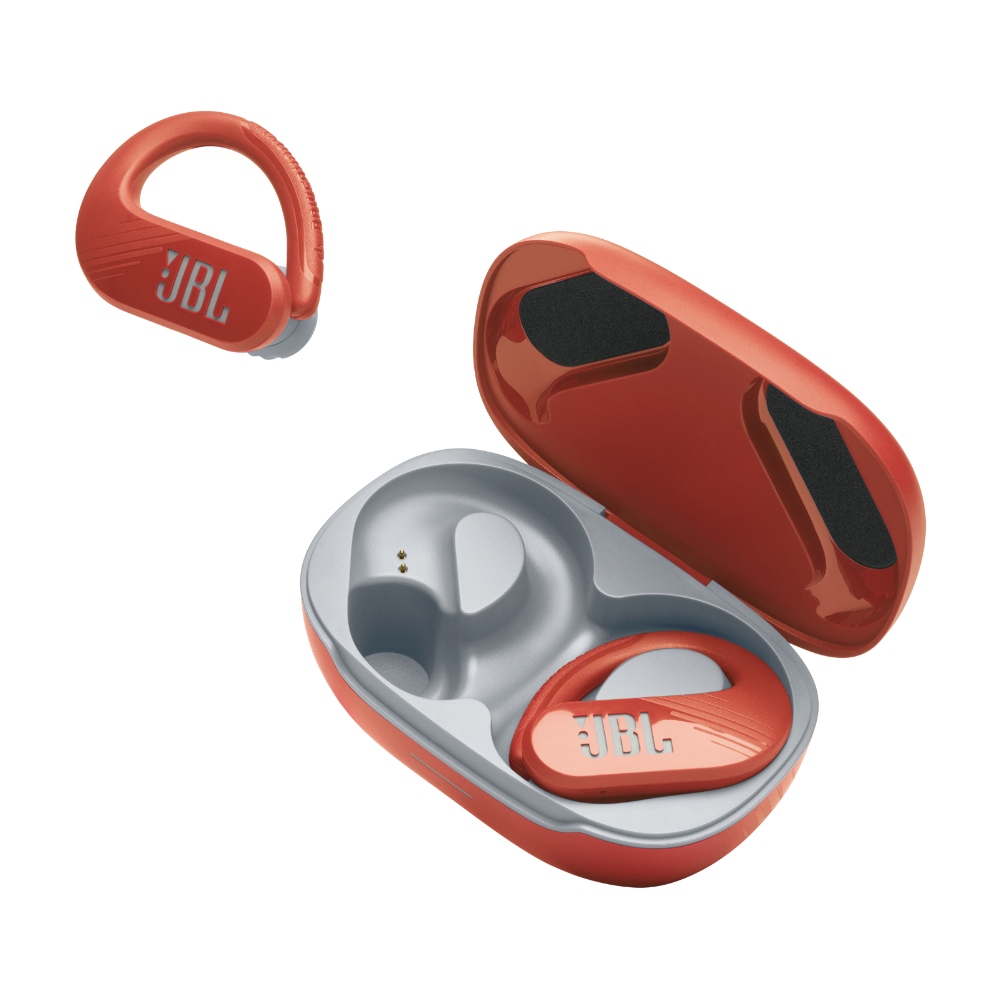 JBL Endurance Peak 3, Auriculares inalámbricos deportivos con micrófono, Bluetooth, 50h (Coral) · JBLENDURPEAK3CORAM