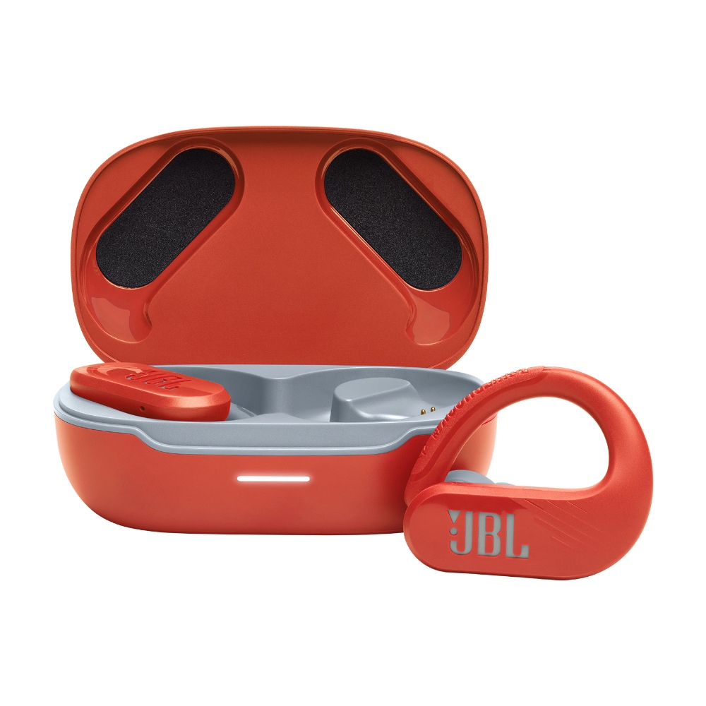 JBL Endurance Peak 3, Auriculares inalámbricos deportivos con micrófono, Bluetooth, 50h (Coral) · JBLENDURPEAK3CORAM