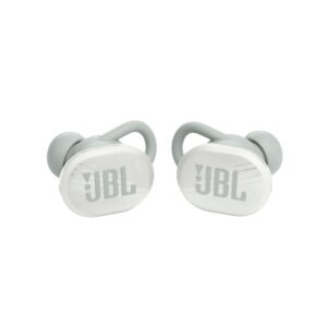 JBL Endurance Race, Auriculares inalámbricos deportivos con micrófono, Bluetooth, 30h (Blanco) · JBLENDURACEWHTAM