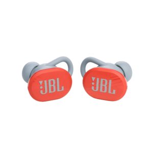 JBL Endurance Race, Auriculares inalámbricos deportivos con micrófono, Bluetooth, 30h (Naranja) · JBLENDURACECORAM