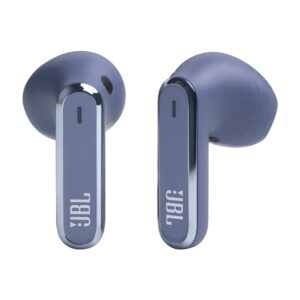 JBL Live Flex, Auriculares inalámbricos Bluetooth con micrófono, ANC, 40h (Azul) · JBLLIVEFLEXBLUAM