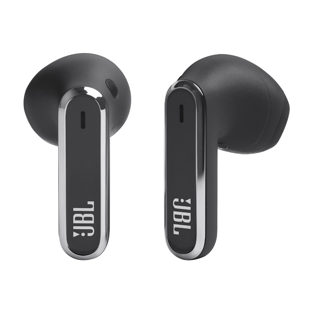 JBL Live Flex, Auriculares inalámbricos Bluetooth con micrófono, ANC, 40h (Negro) · JBLLIVEFLEXBLKAM